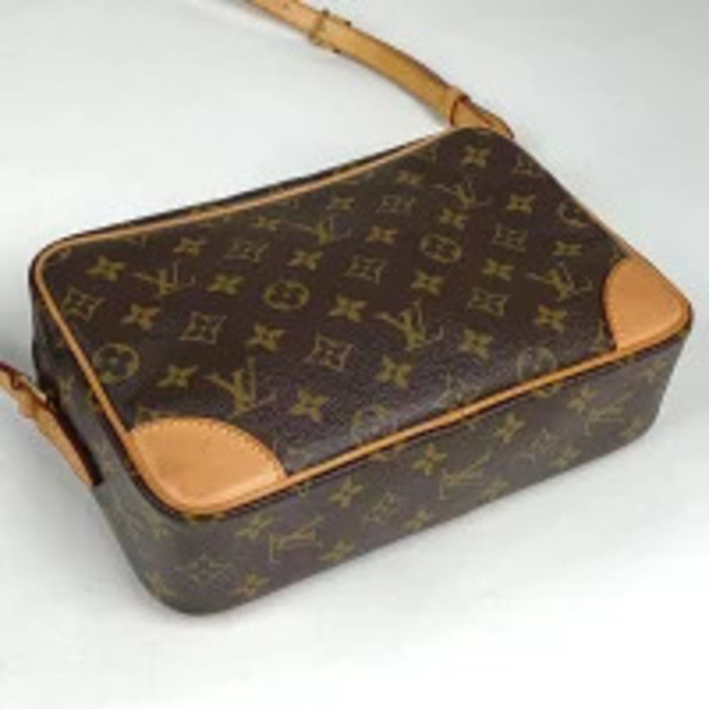 Louis Vuitton Trocadero Monogram Bag Shoulder Brown Crossbody